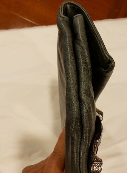 Authentic Balenciaga envelope Antracite - Picture 5 of 8